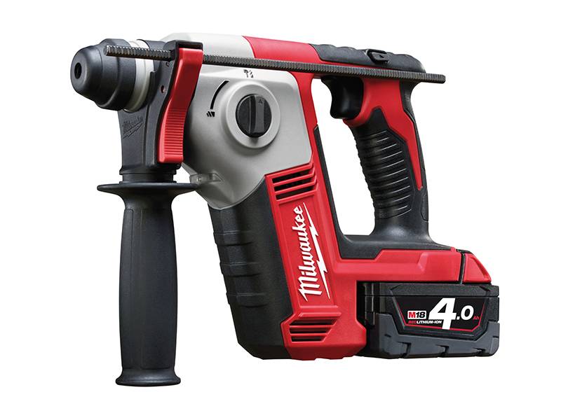 Milwaukee Power Tools MILM18BH4 M18 BH-402C 2 Mode SDS Hammer 18V 2 x 4.0Ah Li-ion Price Comparisons | Compare The Build