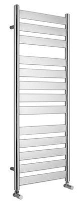 Kudox Linear 426W Electric Silver Towel Warmer (H)1300mm (W)500mm Price Comparisons | Compare The Build