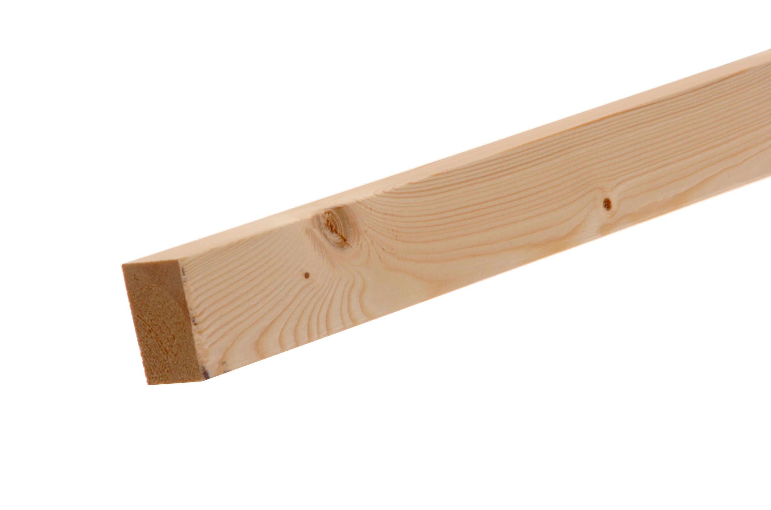 Smooth Planed Square Edge Whitewood Spruce Timber (L)1.8M (W)44mm (T)34mm | Compare The Build