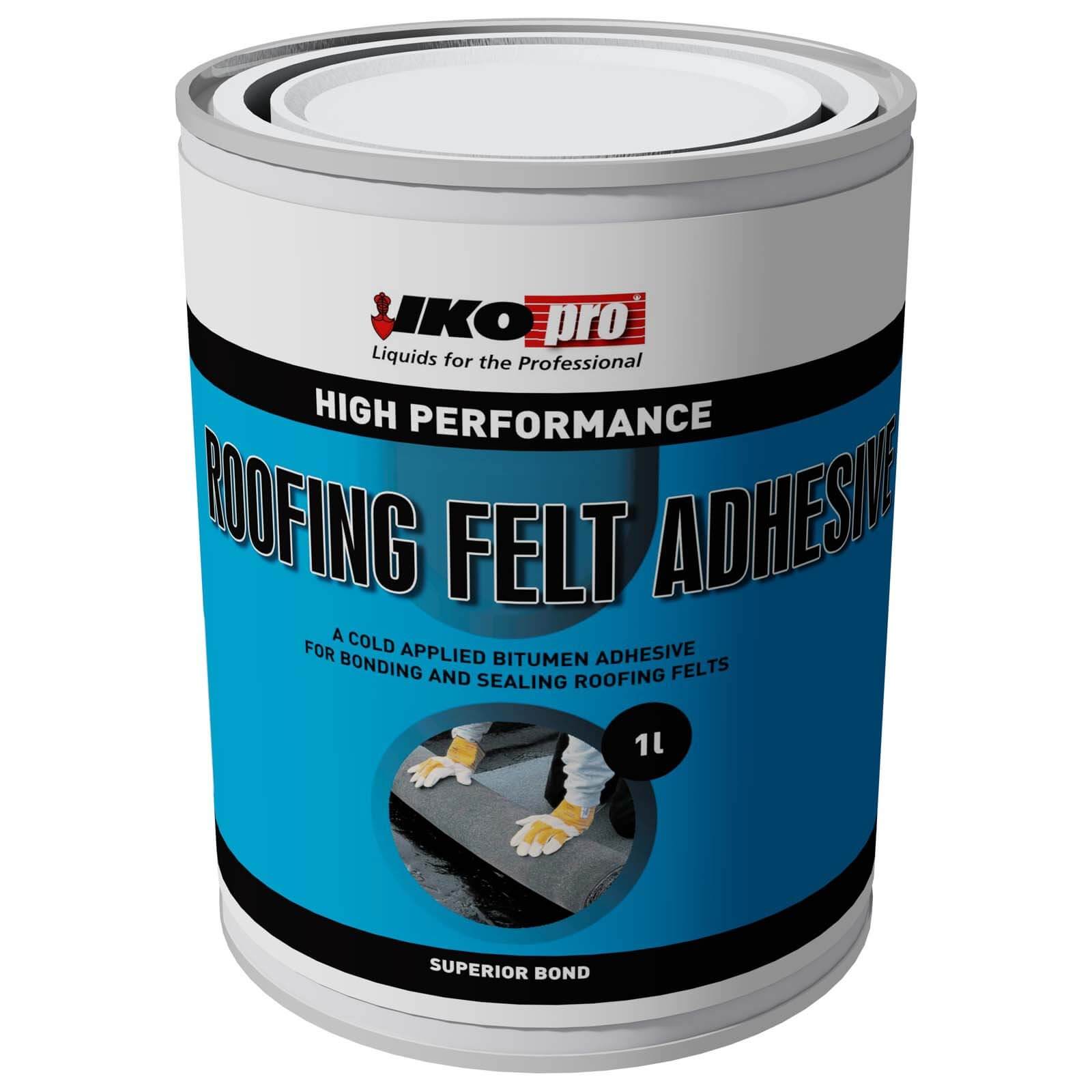 IKOPro Roof Felt Adhesive - 1L Price Comparisons | Compare The Build