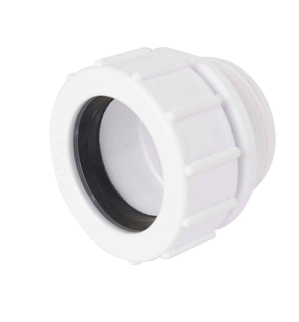 Osma waste running adaptor white 40mm Price Comparisons | Compare The Build