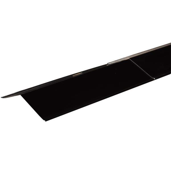 Cladco Metal Polyester Painted Black Ridge Flashing 200mm x 200mm x 3000mm Galvanised Steel CLADCO/POLY/RIDGE/B Price Comparisons | Compare The Build