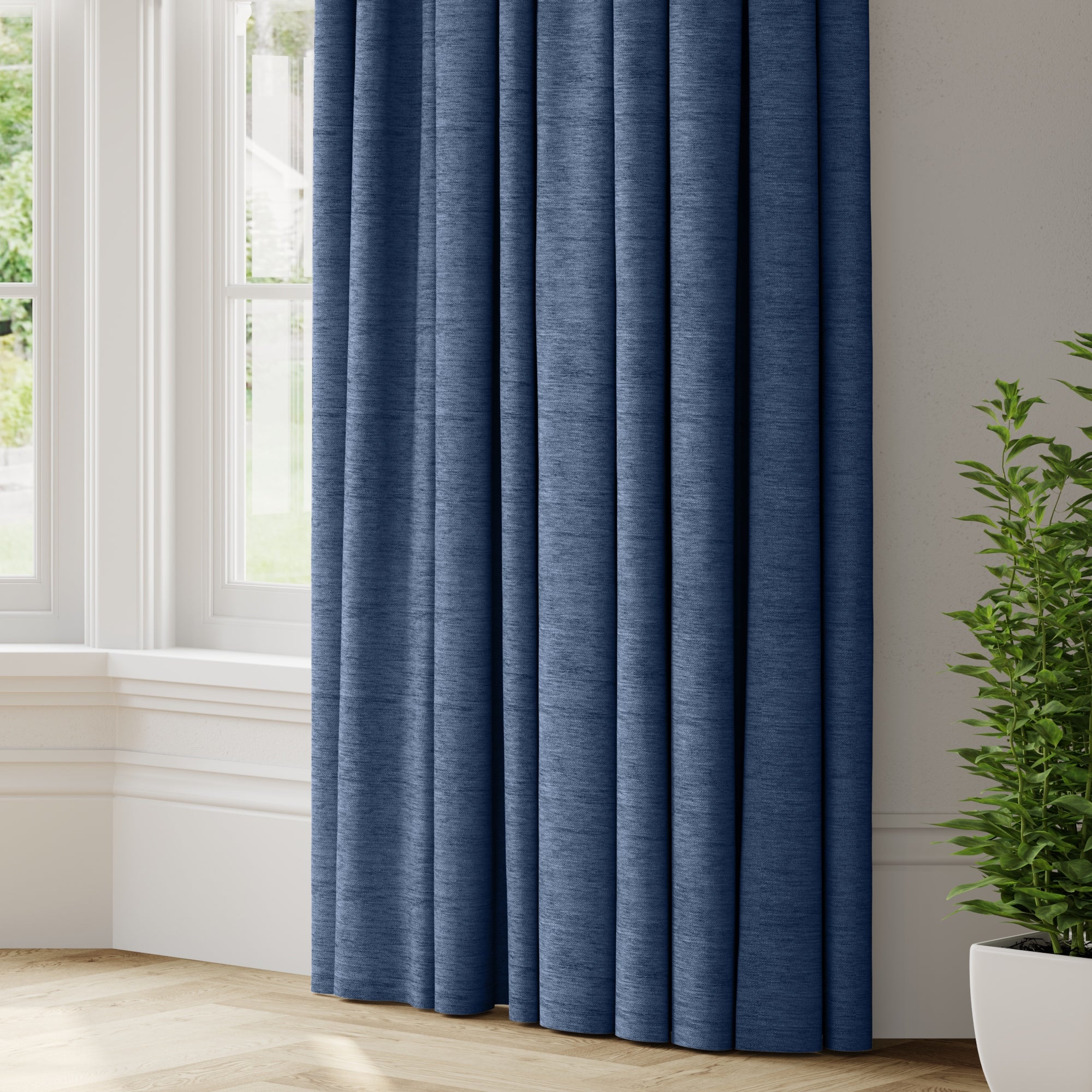 Kensington Made to Measure Curtains Blue Price Comparisons | Compare The Build
