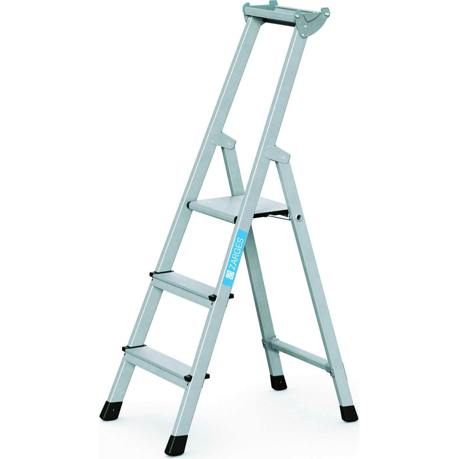 Zarges Anodised Trade Platform Step Ladder 3 Price Comparisons | Compare The Build