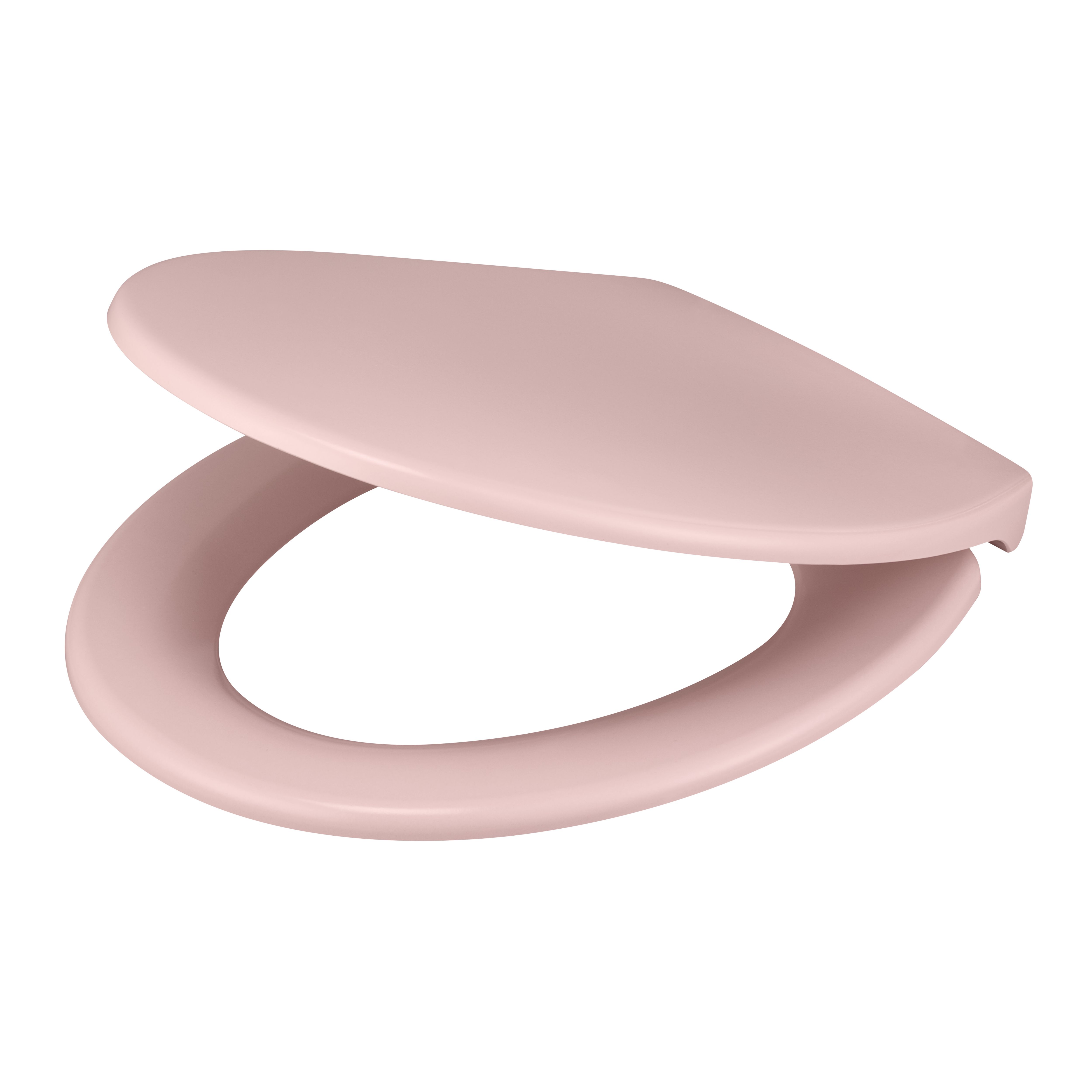 GoodHome Diani Pink Top Fix Soft Close Toilet Seat | Compare The Build