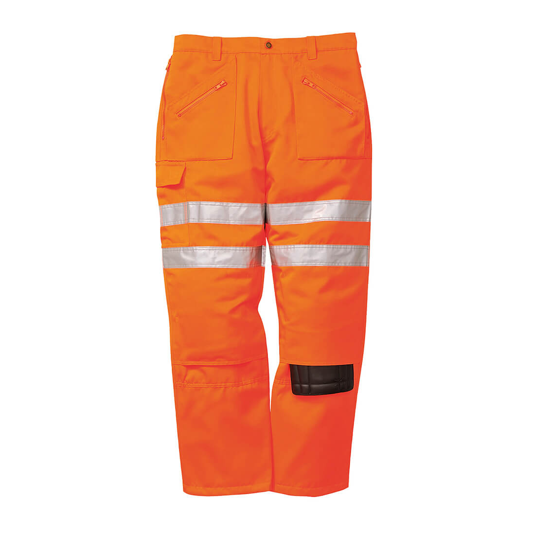 Portwest Class 2 Hi Vis RIS Rail Action Trousers Orange 2XL Price Comparisons | Compare The Build