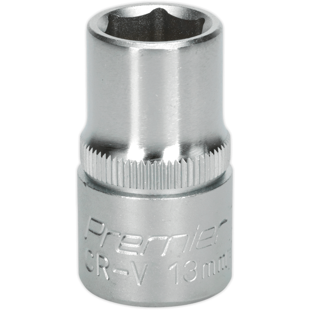 Sealey 1/2" Drive Hexagon WallDrive Socket Metric 1/2" 13mm | Compare The Build