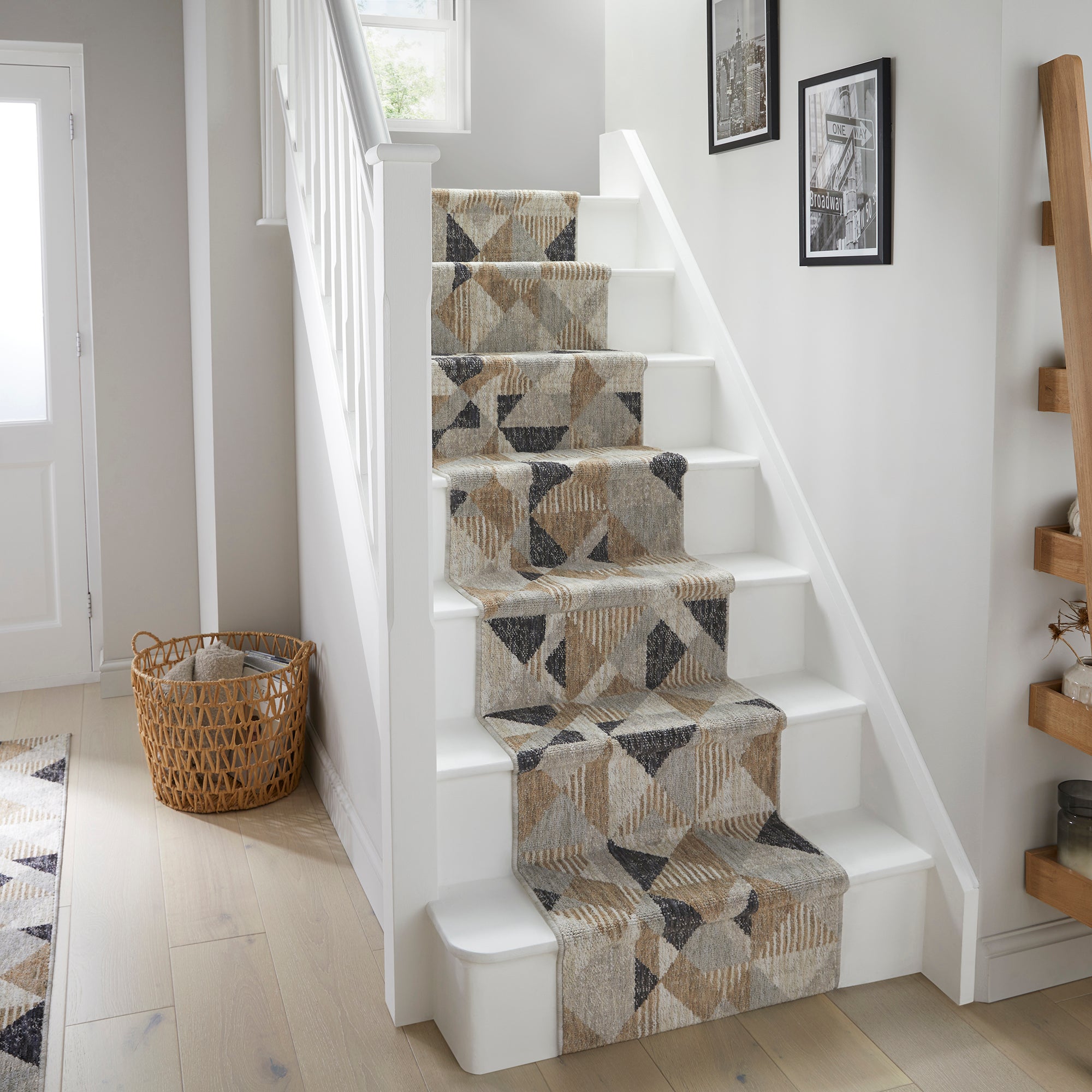 Fuse Geometric Stair Runner Fuse Geo Natural Price Comparisons | Compare The Build