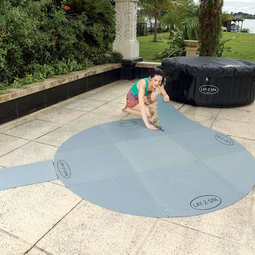 Lay-Z-Spa Hot Tub Round Floor Protector Price Comparisons | Compare The Build