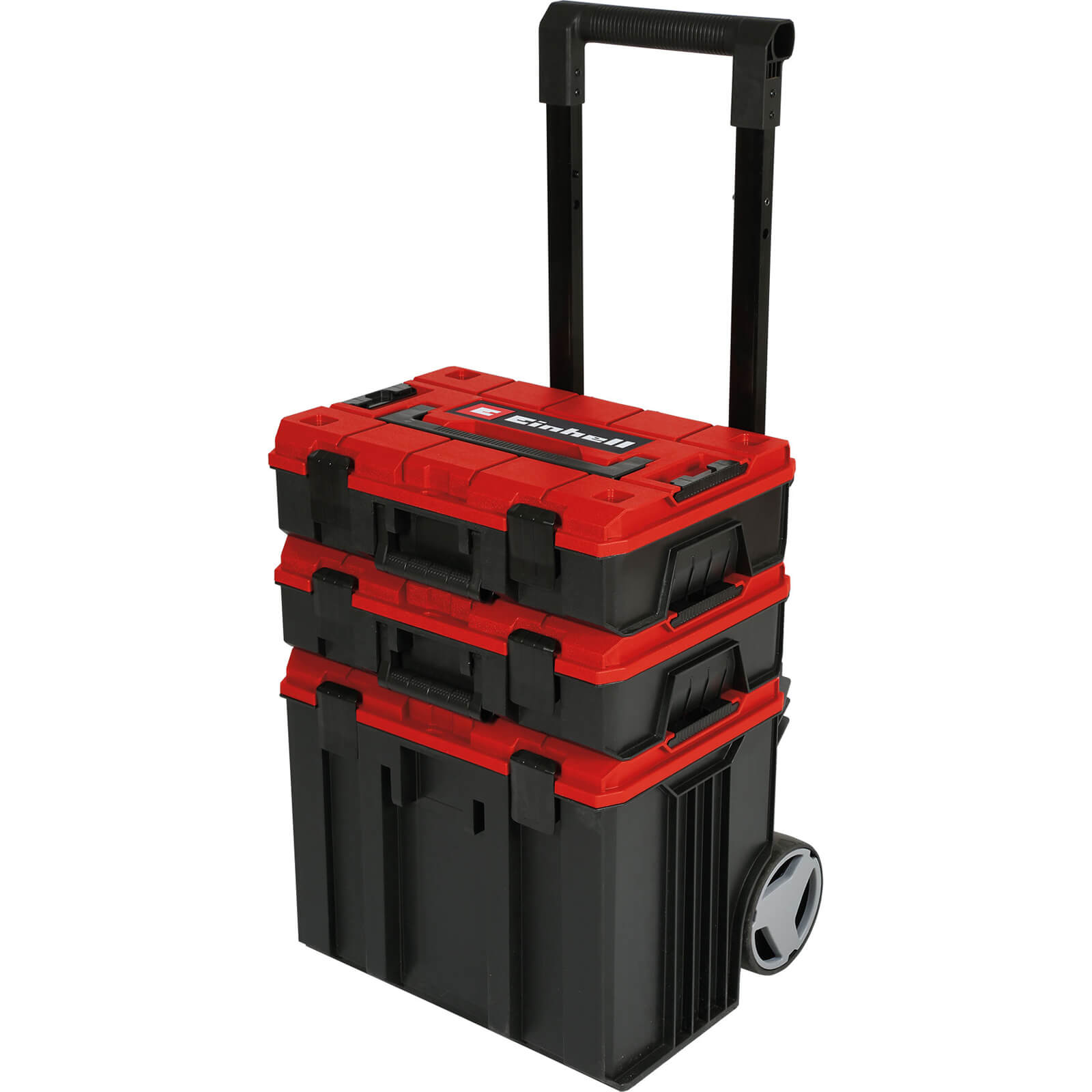 Einhell E-Case Tower Stackable Tool Box Set on Wheeled Trolley Price Comparisons | Compare The Build