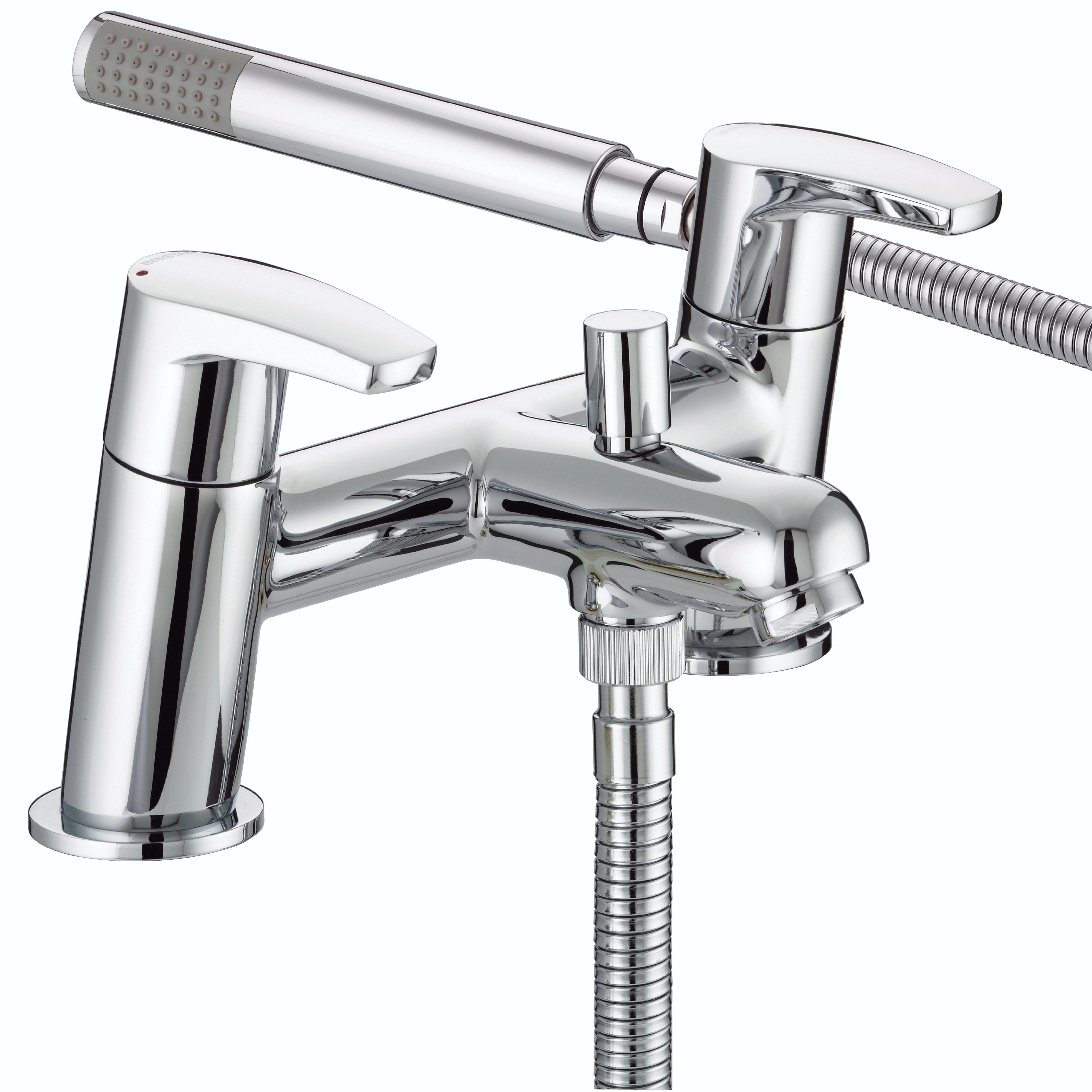 Bristan Divine Chrome Effect Chrome Deck Shower Mixer Tap Price Comparisons | Compare The Build