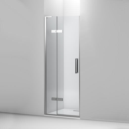 Mira Ascend 800mm Frameless Hinged Shower Door Corner Entry Enclosure - 8mm Glass - 1.1862.180 Price Comparisons | Compare The Build