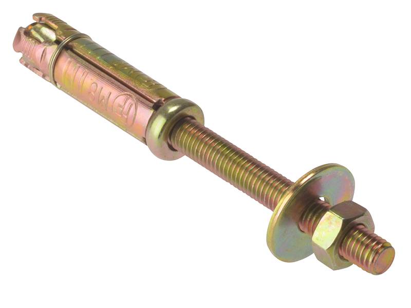 ForgeFix FORPB1060G Masonry Anchor Bolt Projecting ZYP M10 x 60mm Bag 5 Price Comparisons | Compare The Build