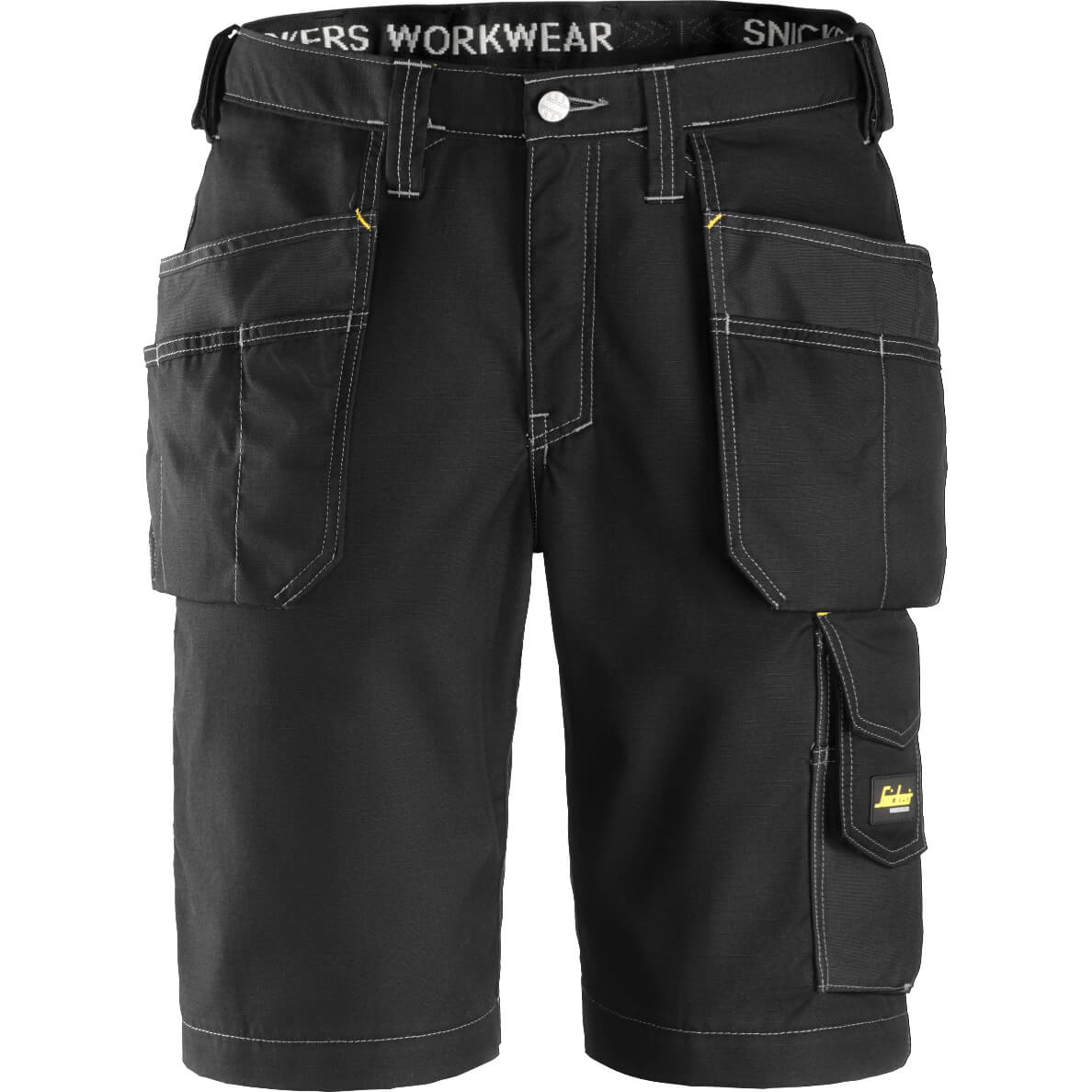 Snickers 3023 Mens Craftsmen Shorts Black 33" Price Comparisons | Compare The Build