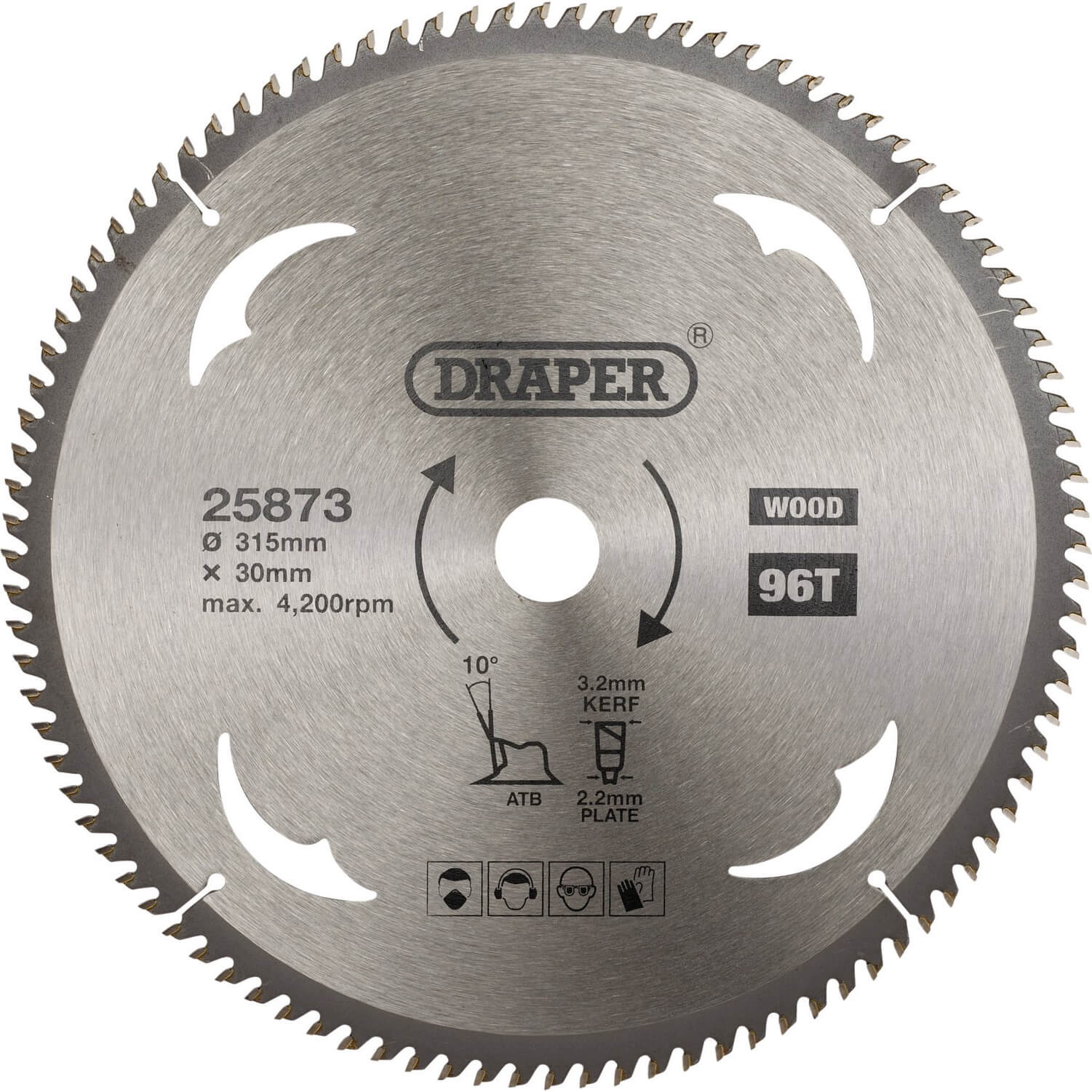 Draper TCT Wood Cutting Circular Saw Blade 315mm 96T 30mm Price Comparisons | Compare The Build