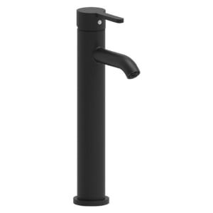 Roca Carelia High Neck Basin Mixer Tap with Cold Start Technology - Black Price Comparisons | Compare The Build