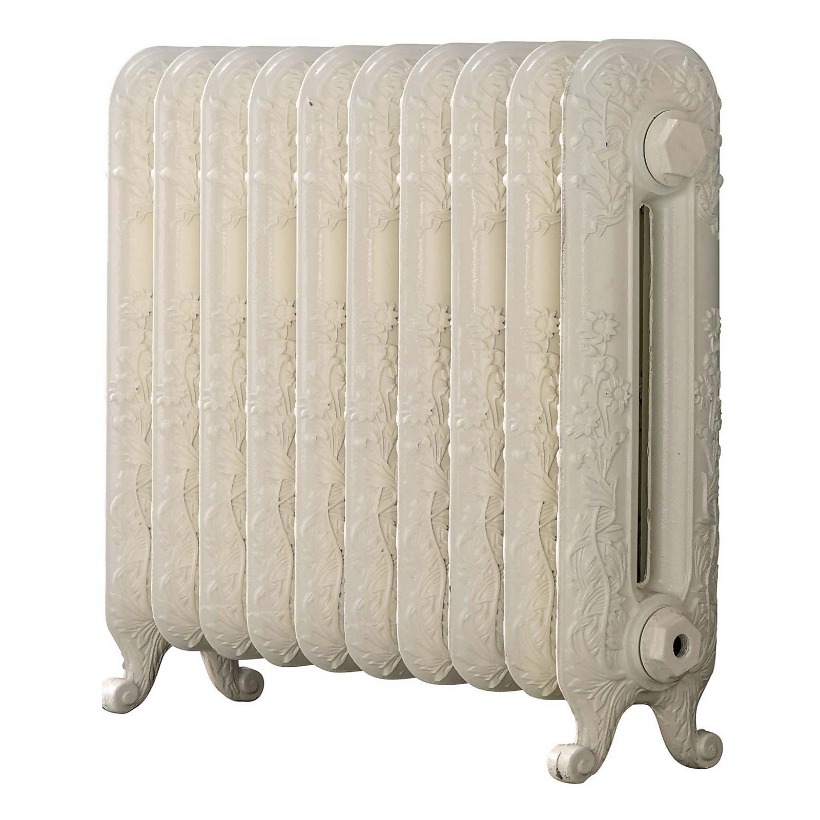 Arroll Cast Iron Radiator 684 X 600 - Cream Price Comparisons | Compare The Build