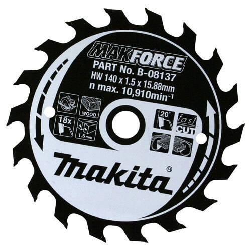 Makita MAKFORCE Wood Cutting Saw Blade 235mm 60T 30mm Price Comparisons | Compare The Build