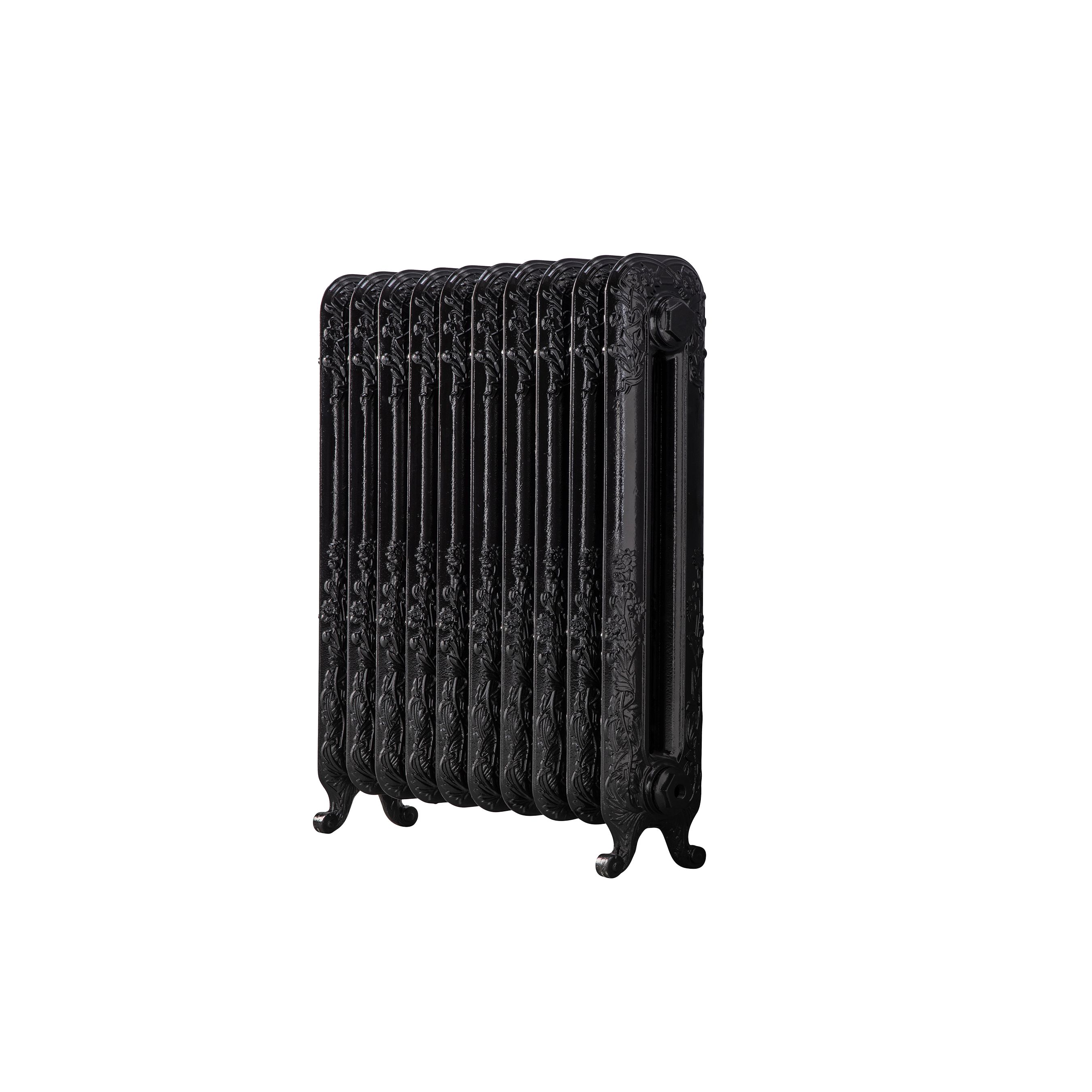 Arroll Daisy Cast Iron Black 10 Column Radiator, (W)684mm X (H)597mm Price Comparisons | Compare The Build