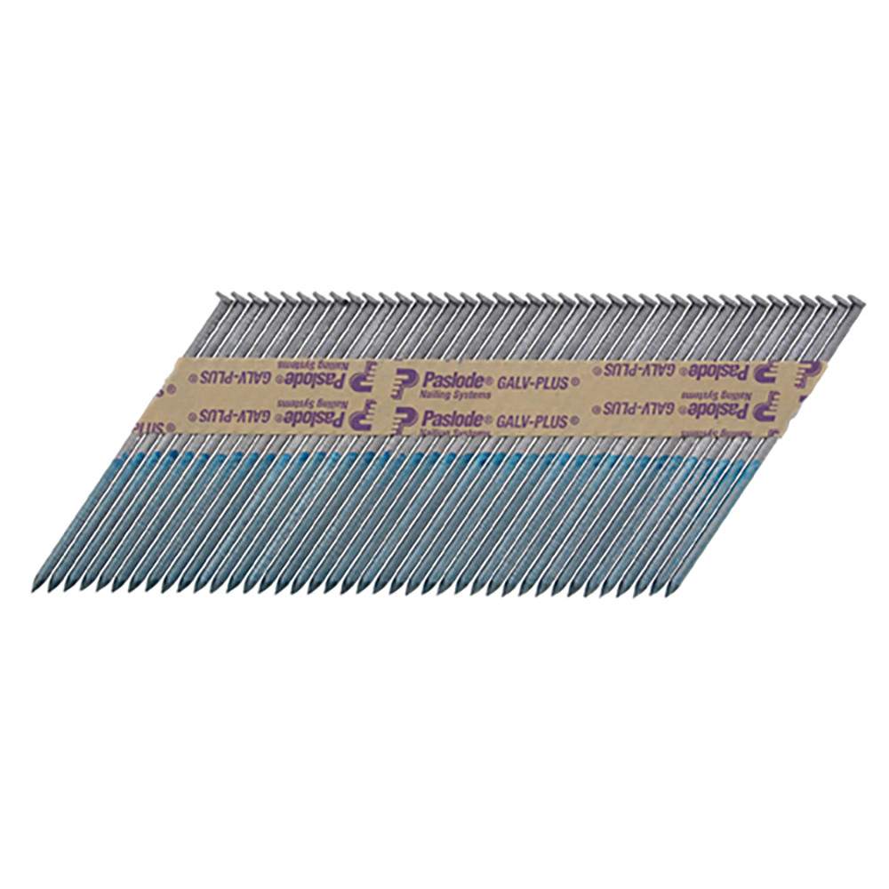 Paslode Rounded Head Plain Shank Galvanised+ Nail with 2 CFC Fuel Cells Trade Pack 2200pcs - 3.1 x 90mm PAS141070 Price Comparisons | Compare The Build