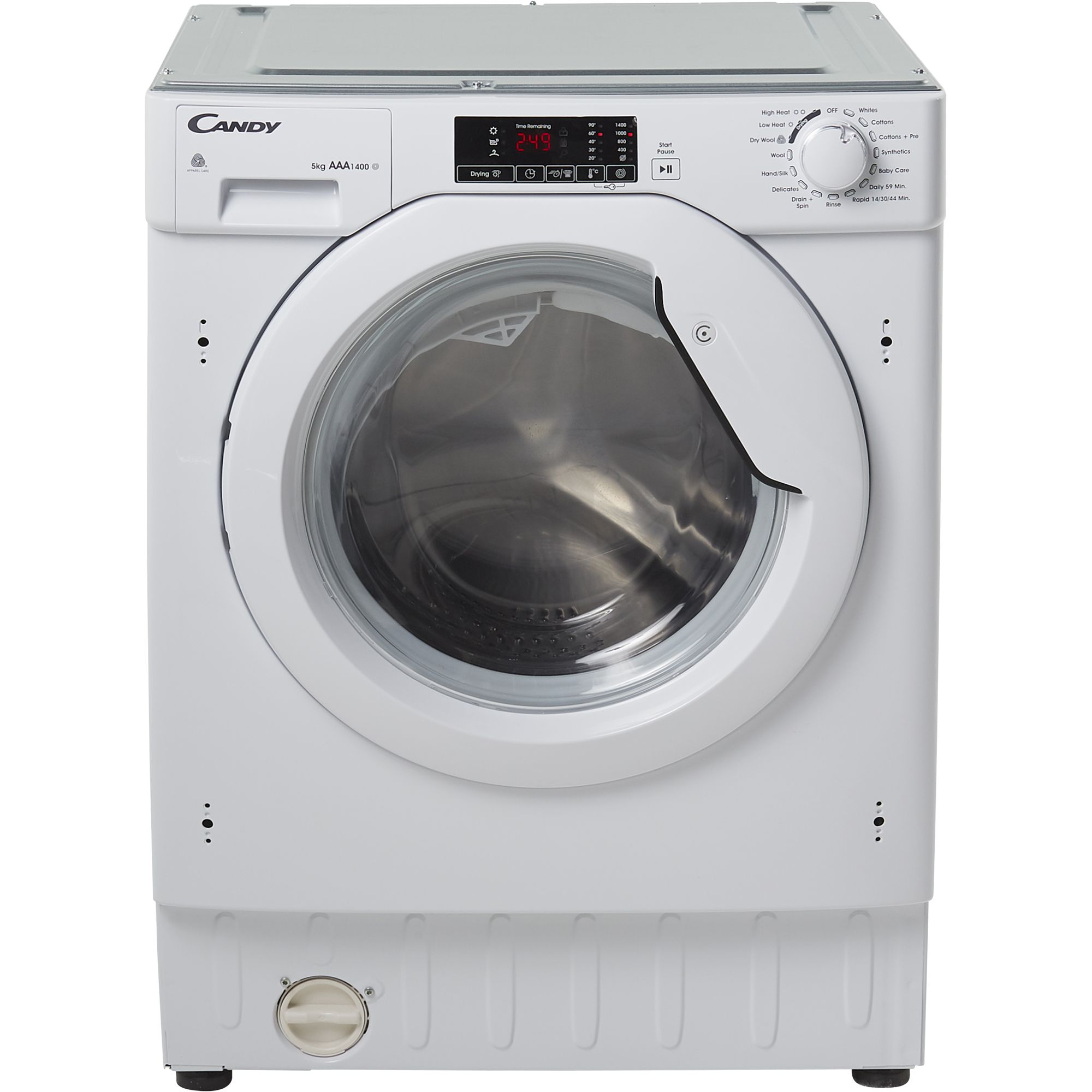 Candy Cbwd 7514D-80 White Built-In Condenser Washer Dryer, 7Kg/5Kg Price Comparisons | Compare The Build