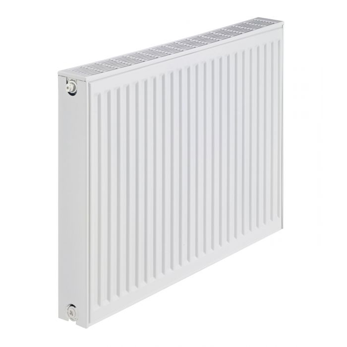 Stelrad Compact Horizontal Radiator, White, 700mm x 400mm - Double Panel, Double Convector Price Comparisons | Compare The Build