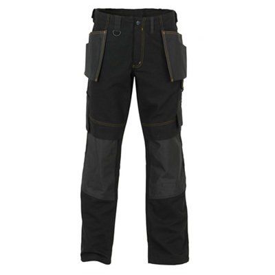 Jcb Cheadle Trade Black Trousers, W38" L32" Price Comparisons | Compare The Build