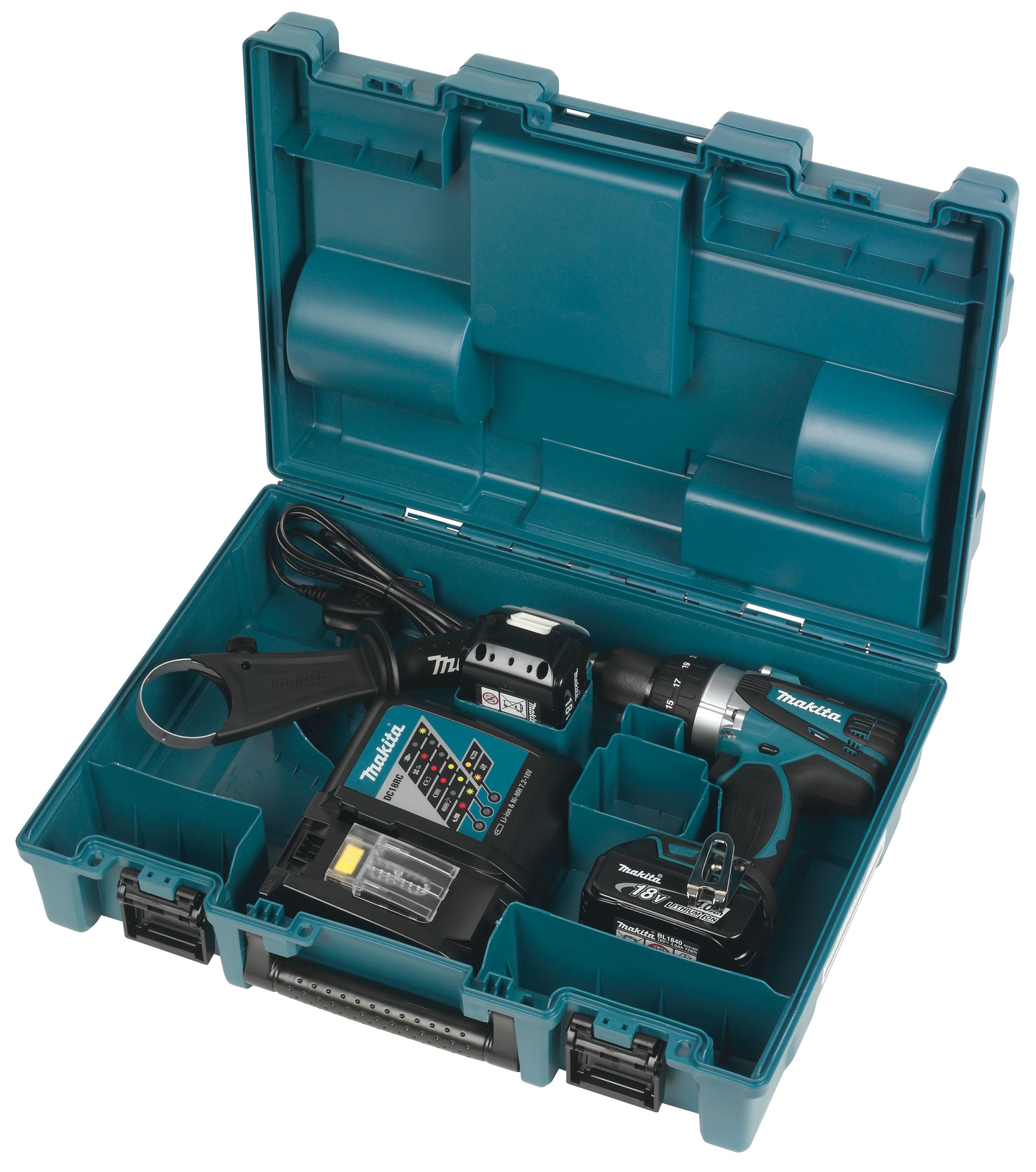 Makita Lxt 18V 4Ah Li-Ion Cordless Combi Drill 2 Batteries Dhp458Rme Price Comparisons | Compare The Build