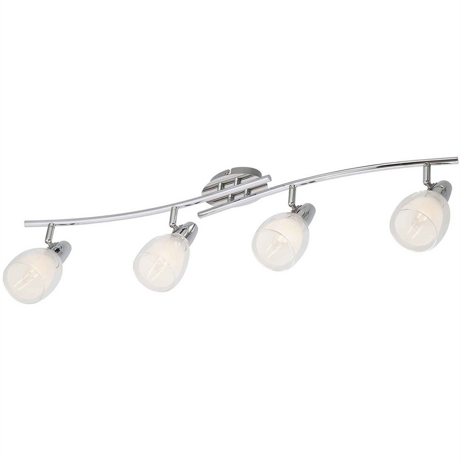 Eliza, 4 Lamp Spotlight Bar, Chrome Price Comparisons | Compare The Build