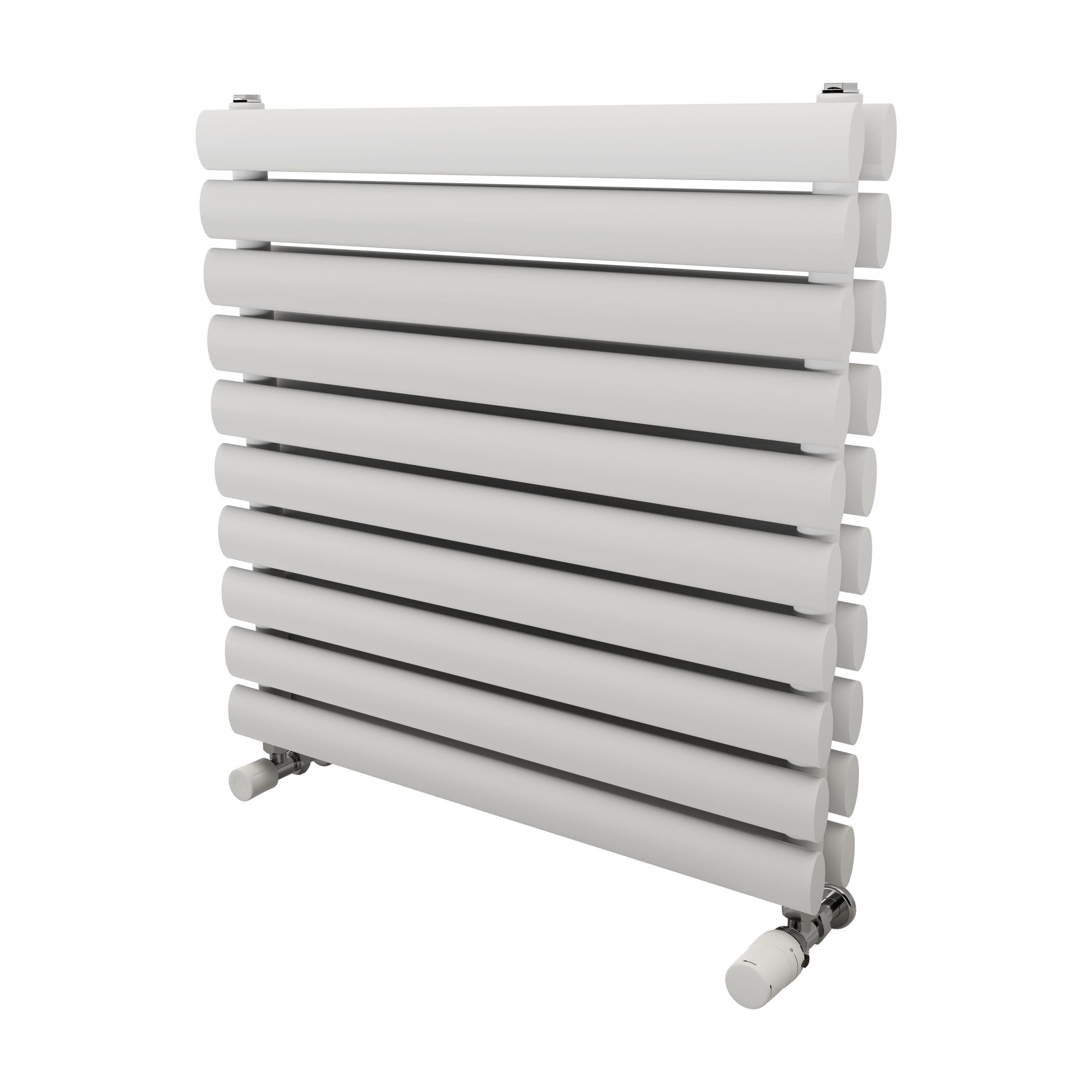 Ximax Champion Duplex Satin White Vertical Designer Radiator, (W)600mm X (H)584mm Price Comparisons | Compare The Build