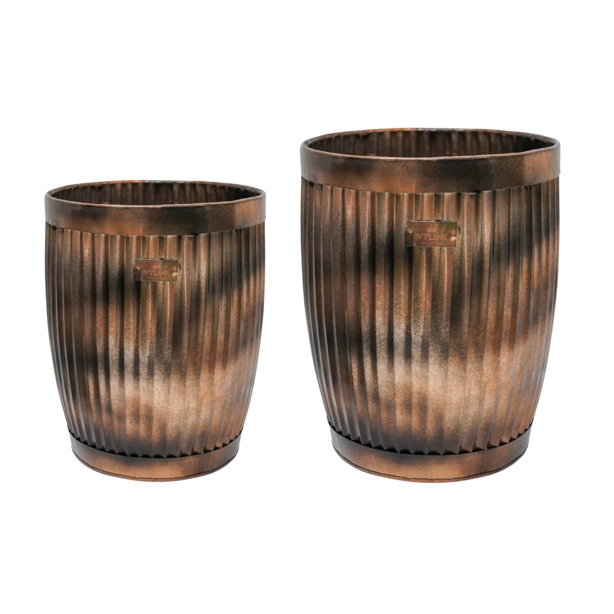 Set of 2 Hampton Outdoor Planters Copper Price Comparisons | Compare The Build