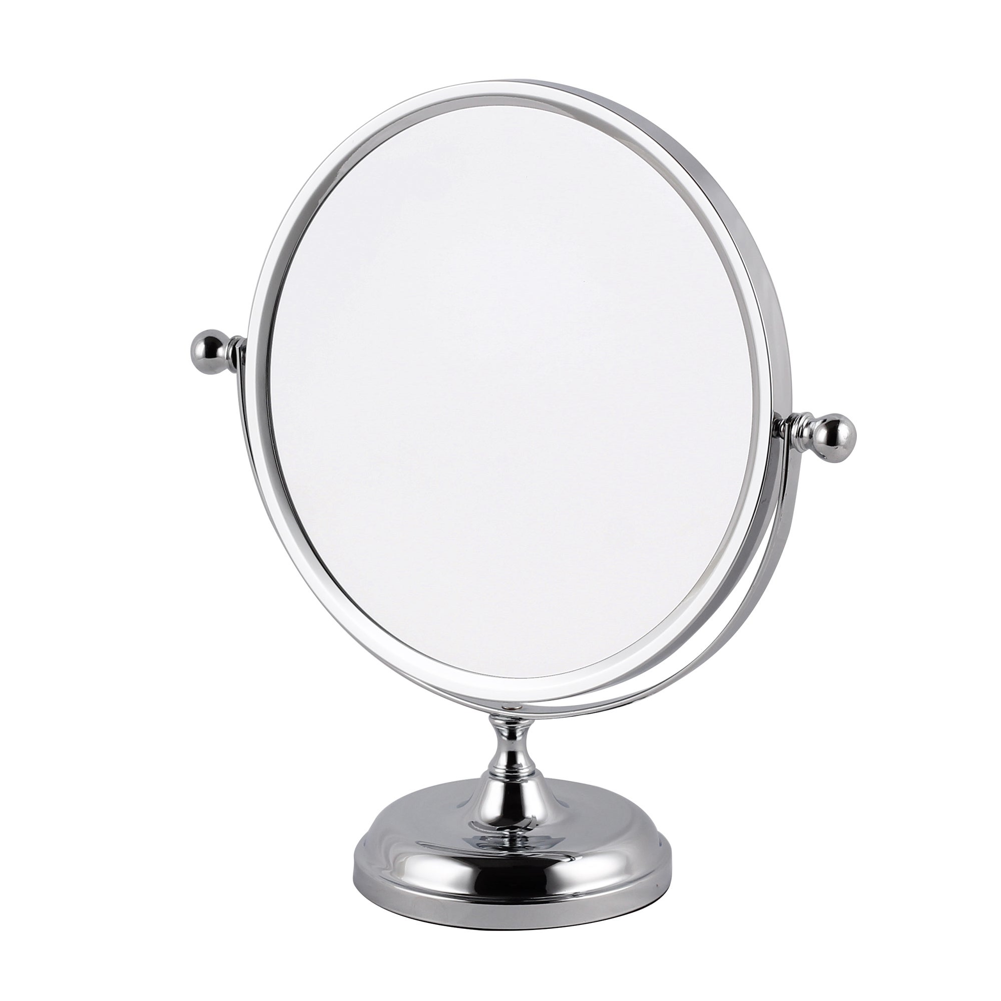 Oversized Round Chrome Mirror, 25cm Chrome Price Comparisons | Compare The Build