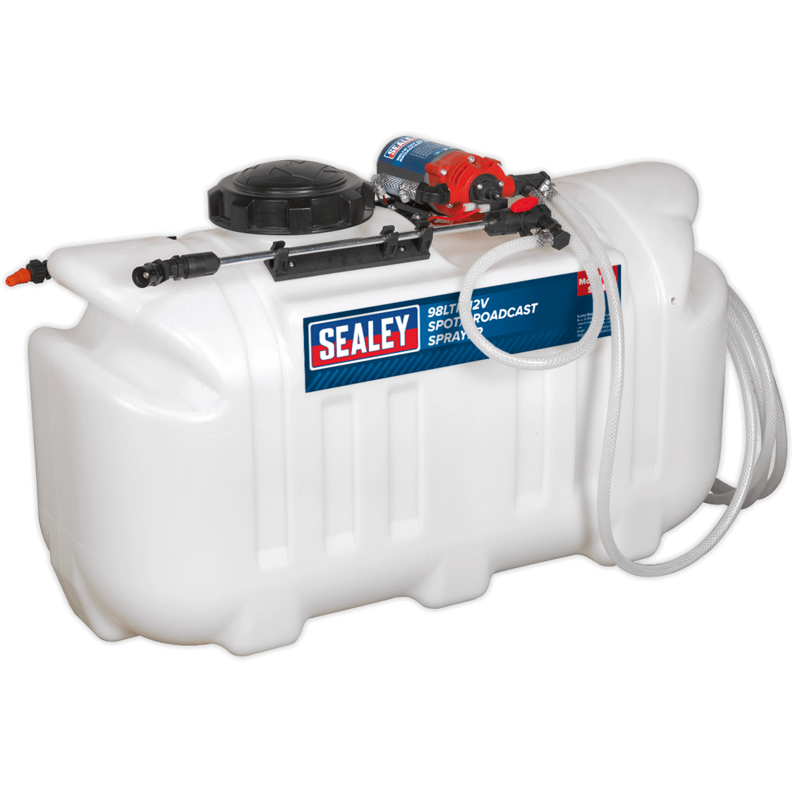 Sealey Broadcast and Spot Pressure Sprayer for ATVs 98l Price Comparisons | Compare The Build