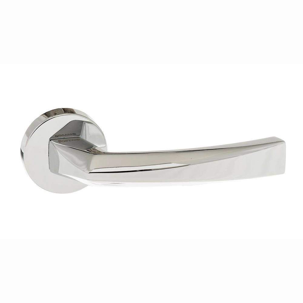 Atlantic Forme Crystal Designer Lever on Minimal Round Rose - Polished Chrome Atlantic UK FMR268PC Price Comparisons | Compare The Build