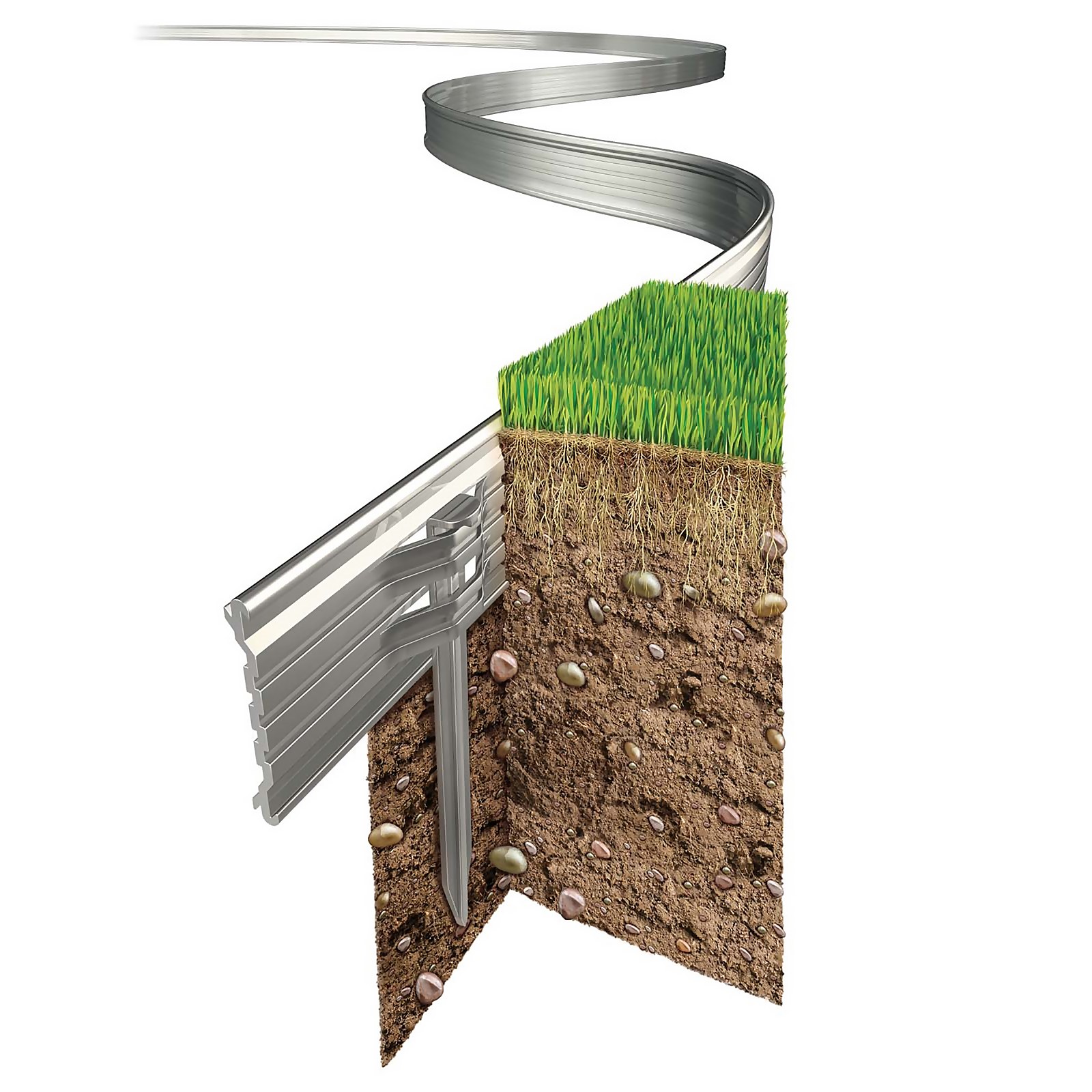 Swift Edge Garden Edging - 18m - Natural Price Comparisons | Compare The Build