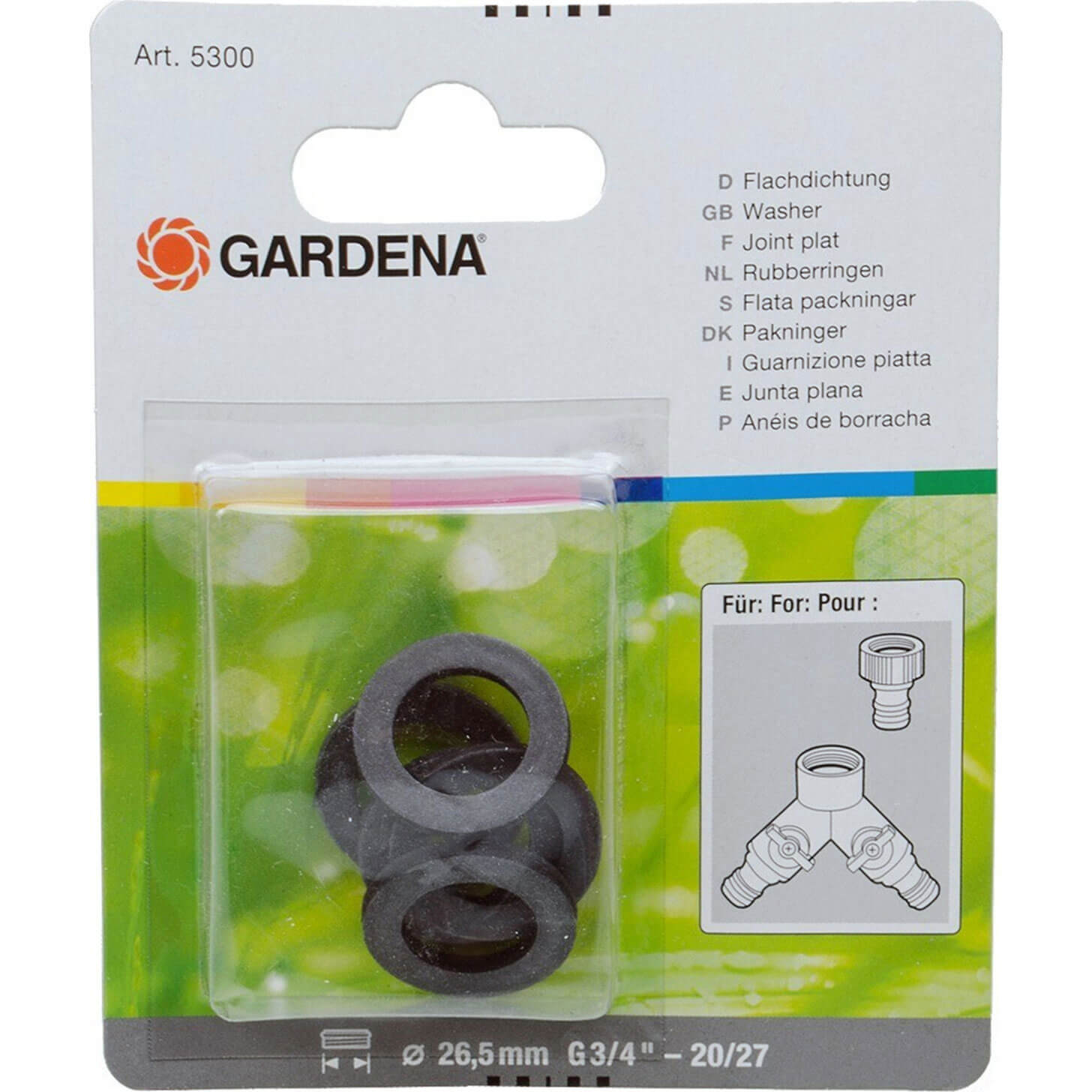 Gardena ORIGINAL Replacement Tap Washers Price Comparisons | Compare The Build