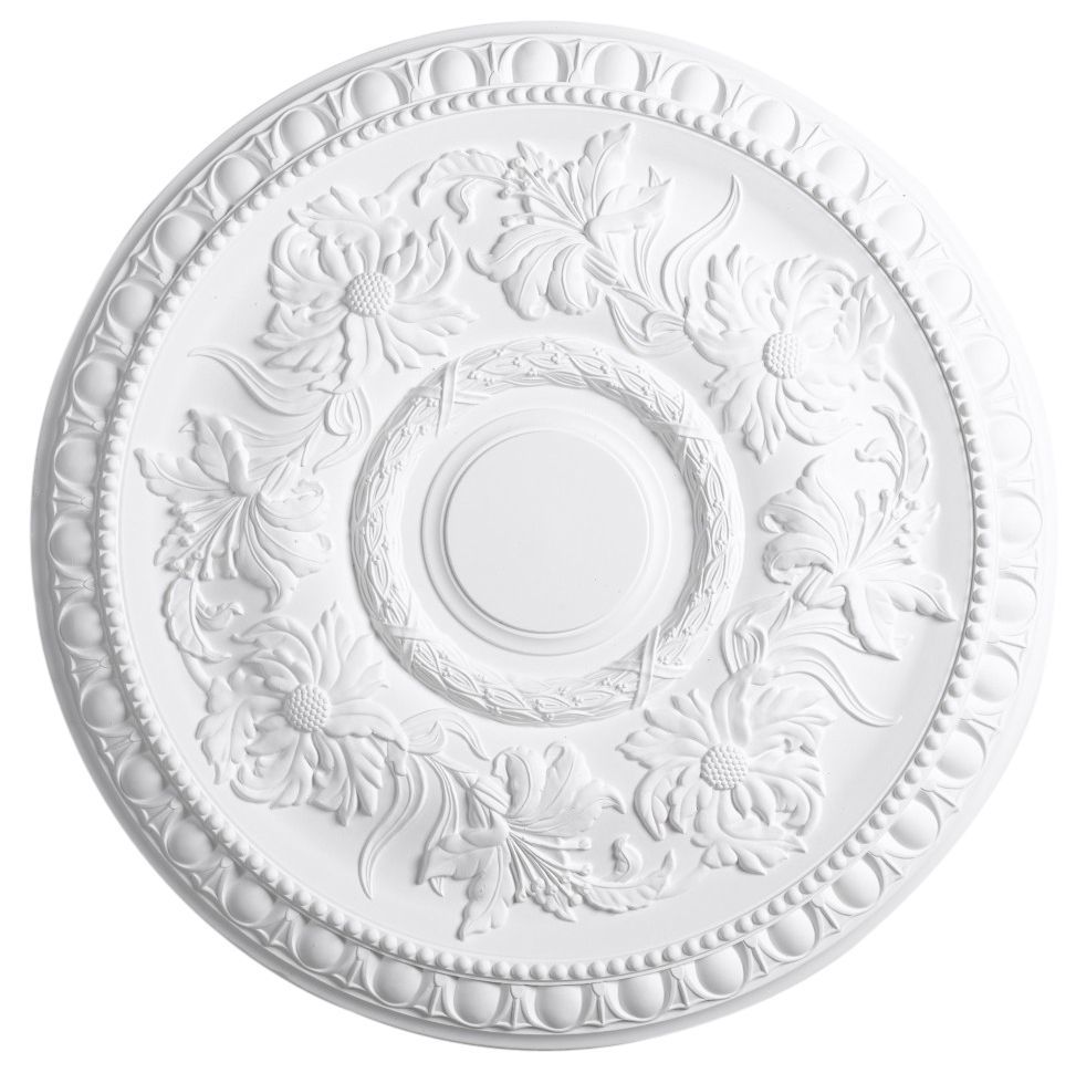 Artex Richmond Traditional Plaster Ceiling Rose, (Dia)530mm | Compare The Build