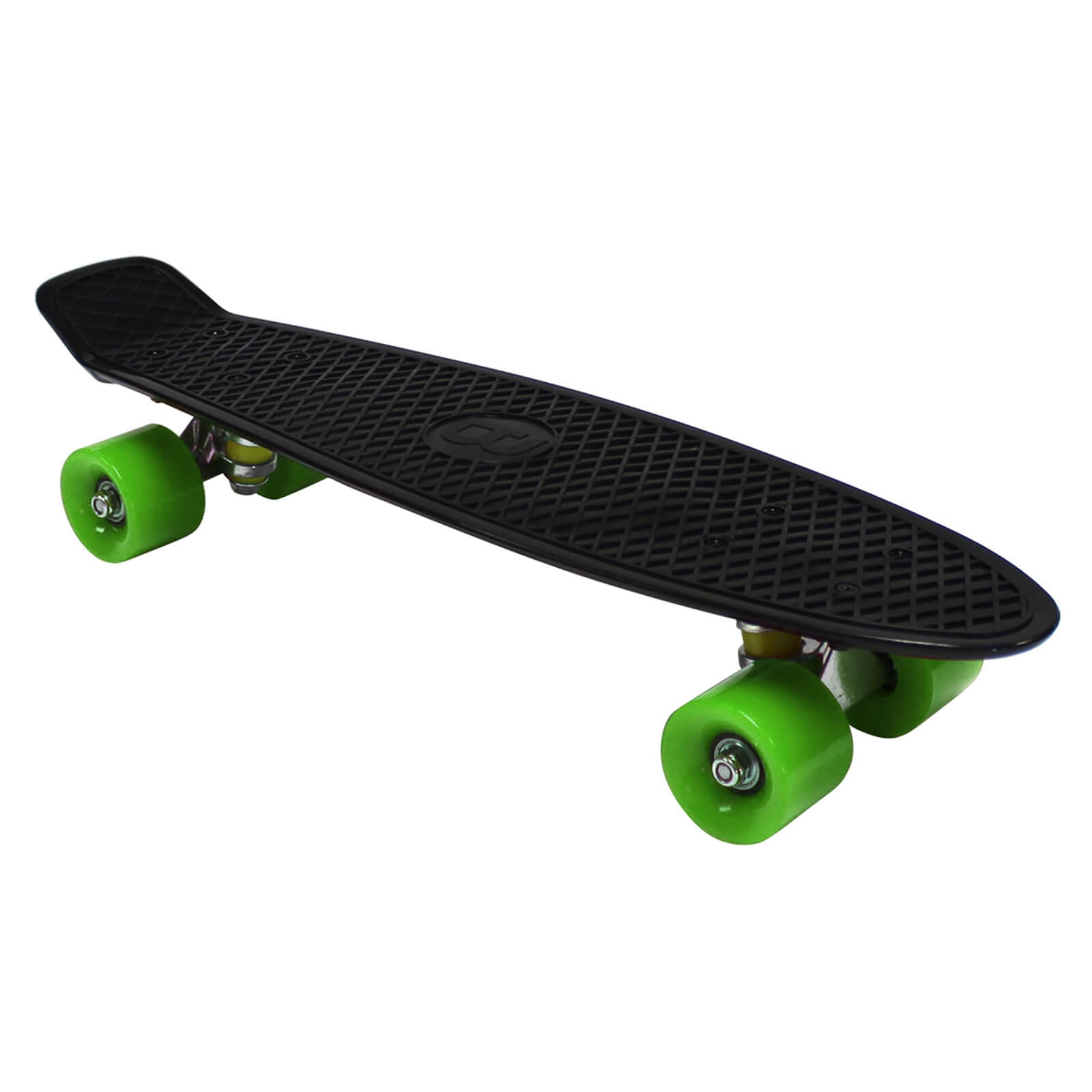 Charles Bentley 22 Retro Mini Plastic Skateboard Black | Compare The Build