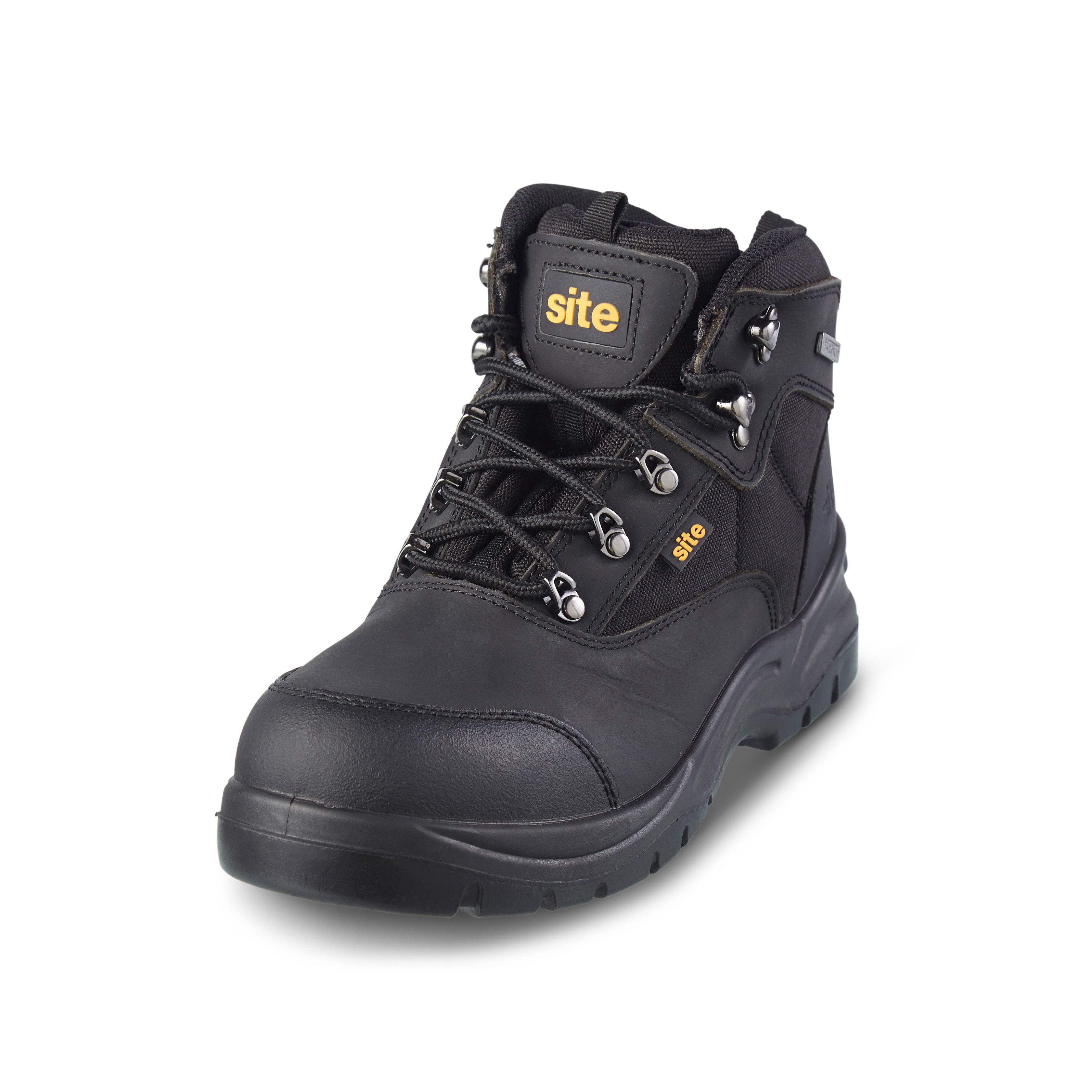 Site Onyx Men's Black Safety Boots, Size 10 Price Comparisons | Compare The Build