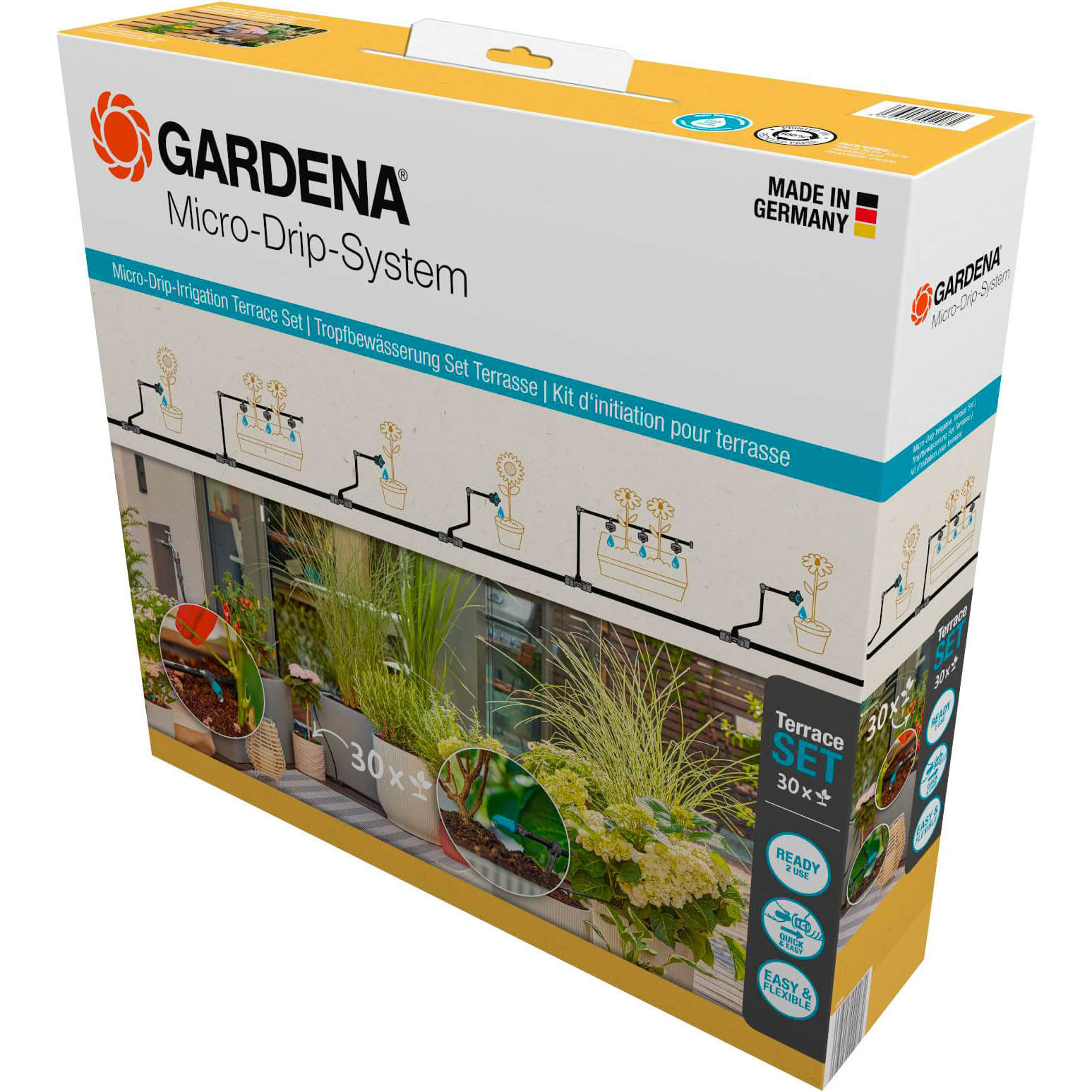 Gardena MICRO DRIP Starter Set for Terrace Price Comparisons | Compare The Build