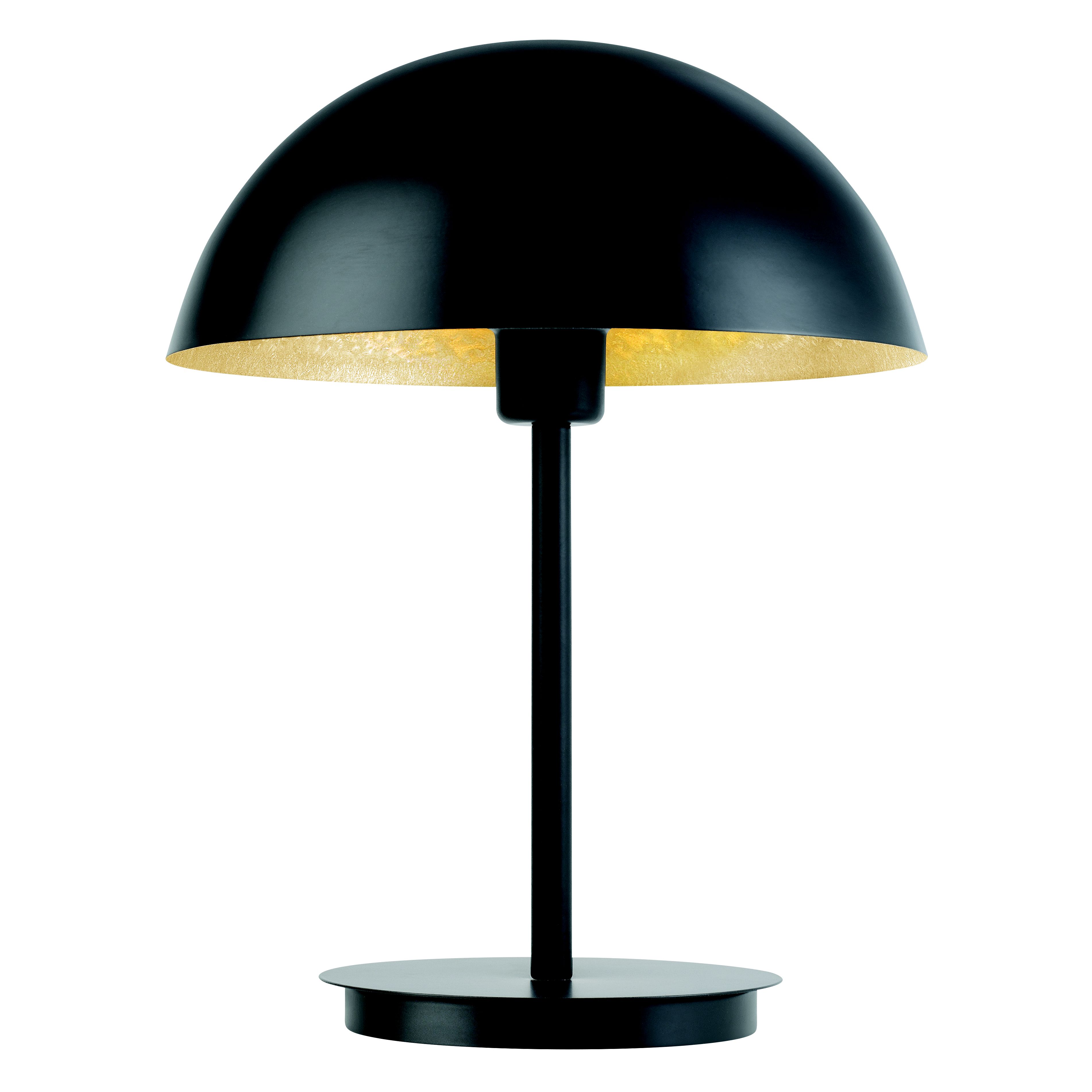 Colours Kapsel Black & Gold Matt Table Lamp Price Comparisons | Compare The Build