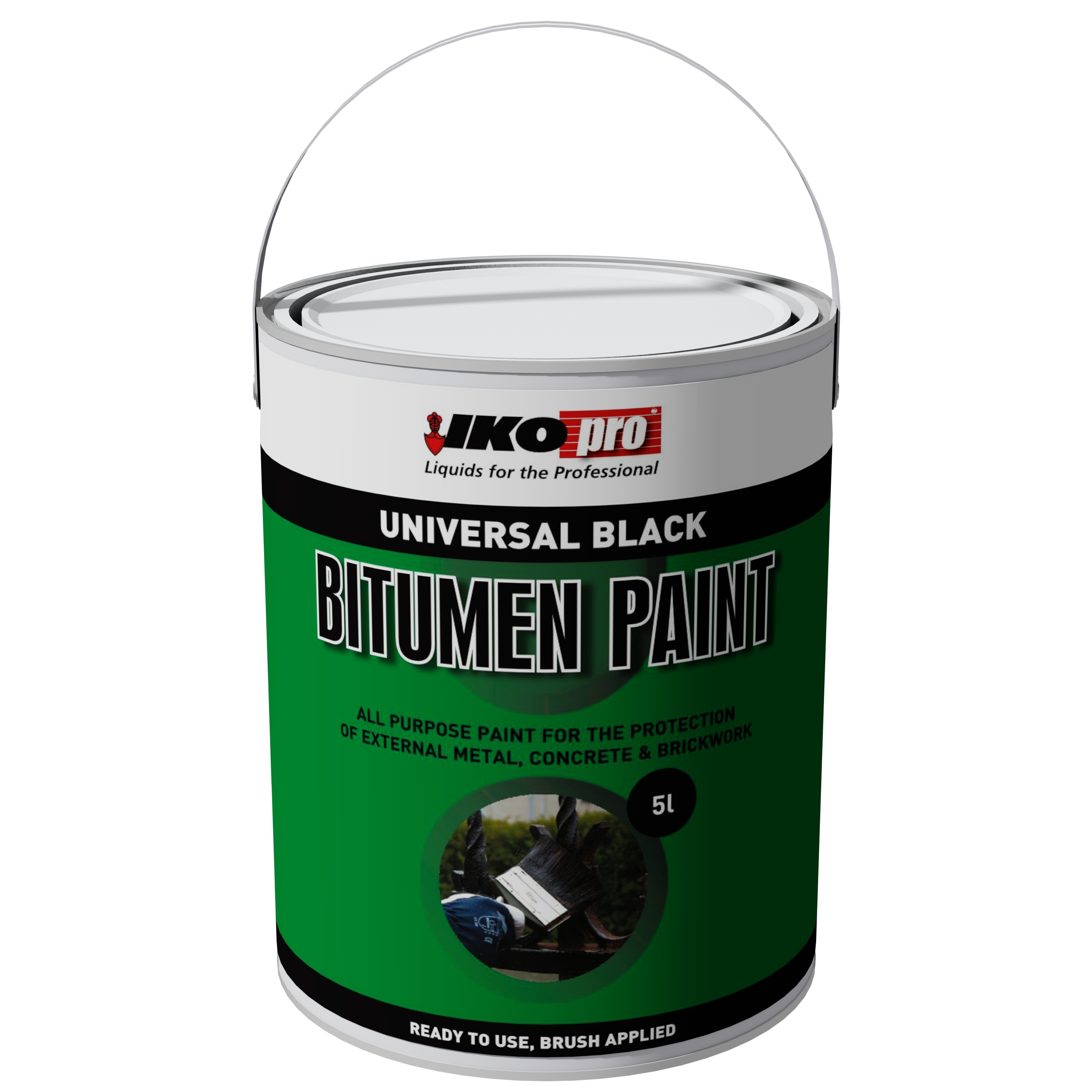 Black Bitumen Paint 5L | Compare The Build