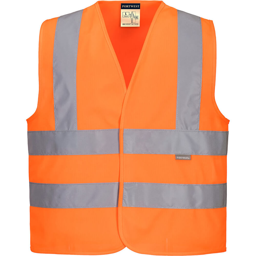 Portwest Junior Childrens Hi Vis Waistcoat Orange L Price Comparisons | Compare The Build