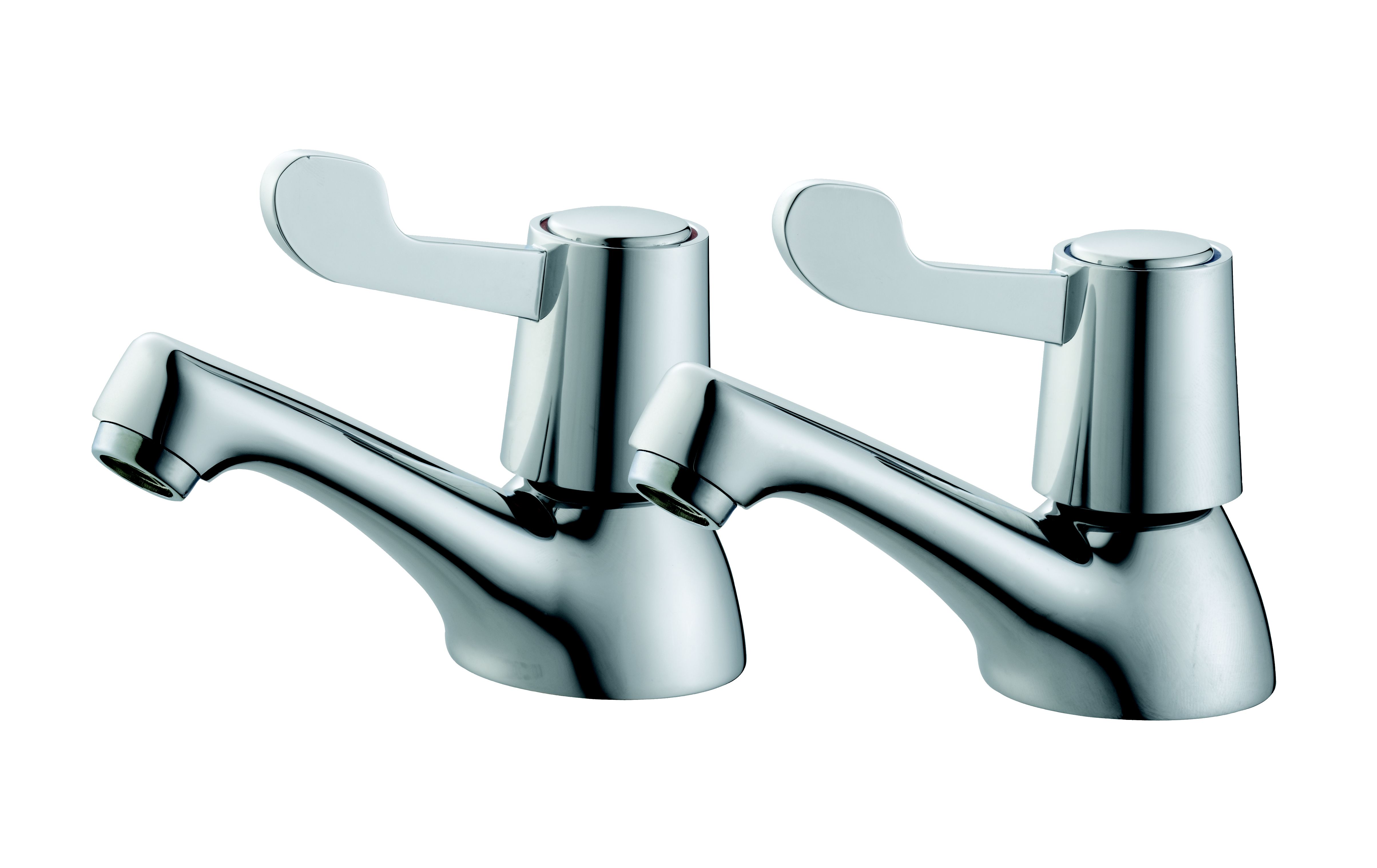 Amber Chrome Finish Hot & Cold Bath Pillar Tap Price Comparisons | Compare The Build