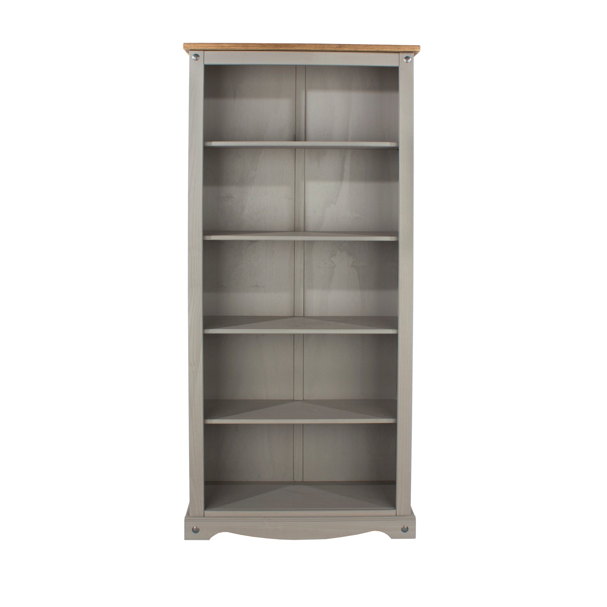 Corona Grey Tall Bookcase Grey Price Comparisons | Compare The Build