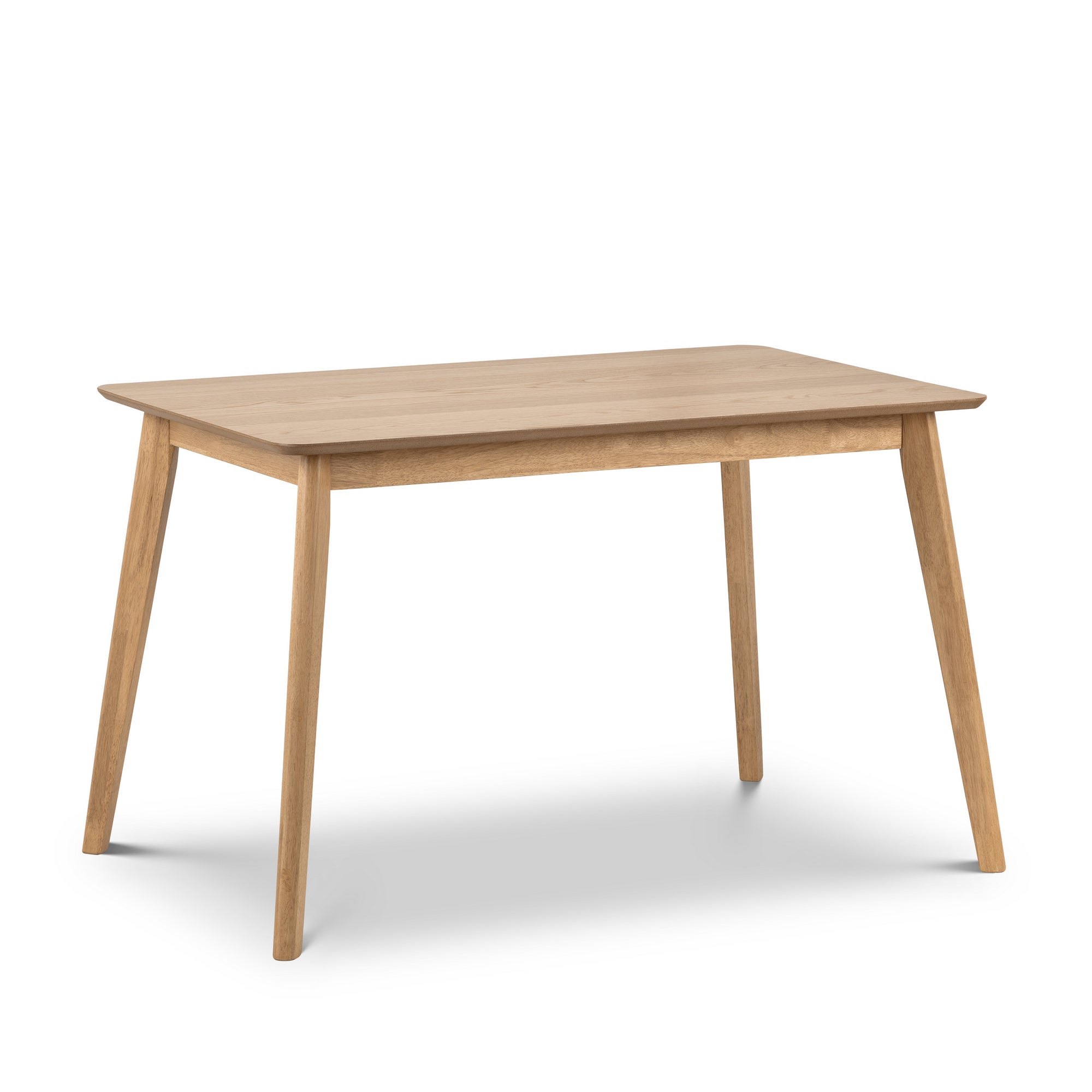 Boden Rectangular Oak Veneer Dining Table Brown Price Comparisons | Compare The Build