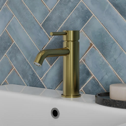 Merano Avellino Basin Mixer Tap - Brushed Brass Price Comparisons | Compare The Build