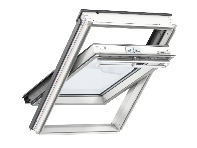 Velux CENTRE-PIVOT Roof Window 550 x 698mm White Painted GGL CK01 2070 Price Comparisons | Compare The Build