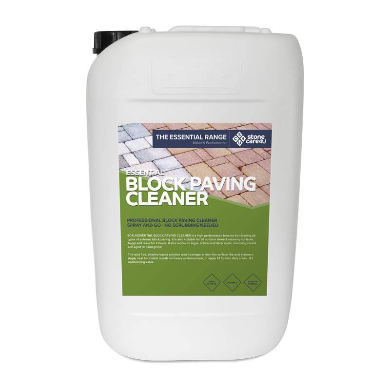 Essential Block Paving Cleaner 25L Price Comparisons | Compare The Build