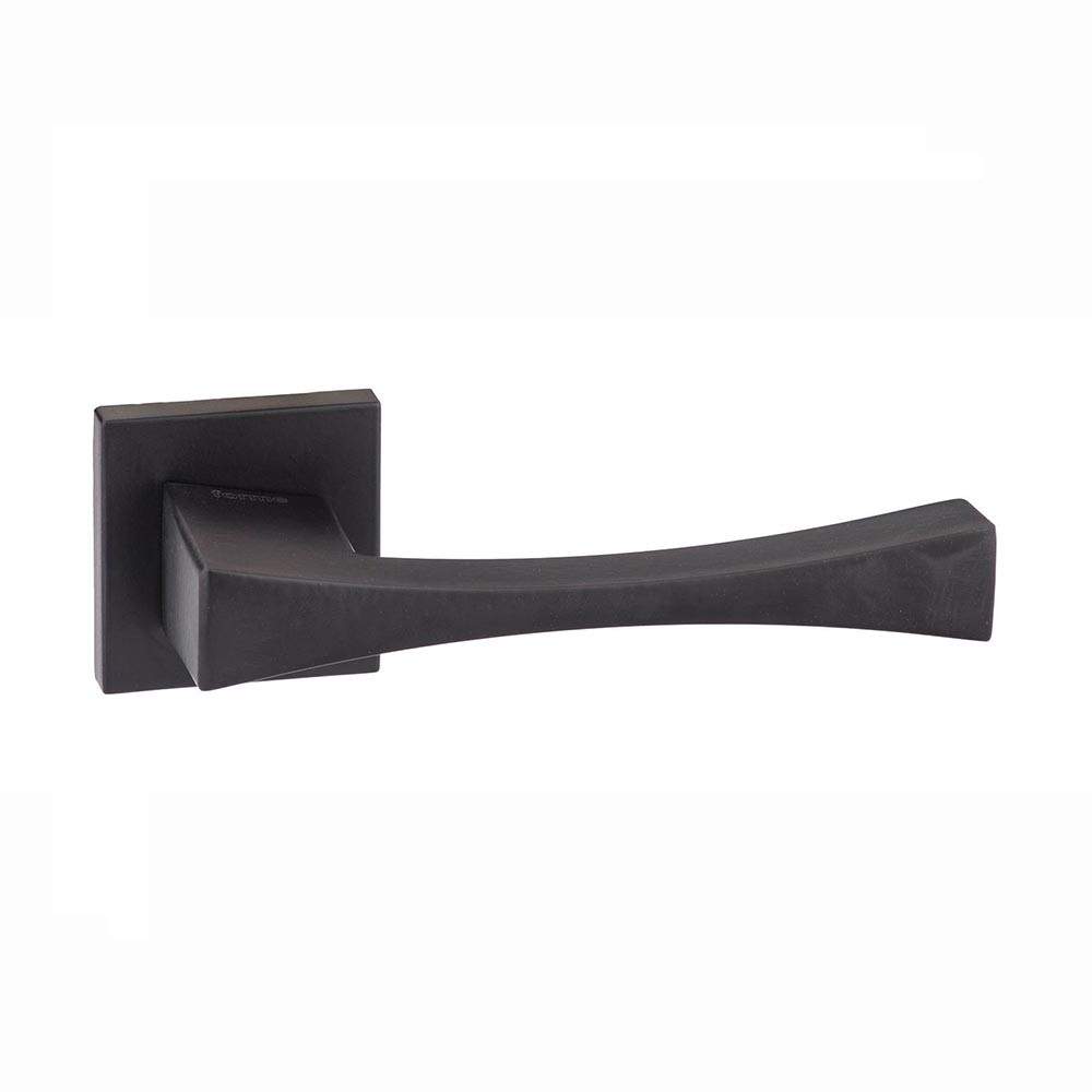 Atlantic Forme Artemide Designer Lever on Minimal Square Rose - Matt Black Atlantic UK FMS213MB | Compare The Build